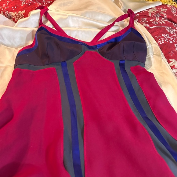 Fabulous Etro top.  Vibrant colors and very sexy on.
